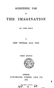 Cover of: Scientific use of the imagination and other essays