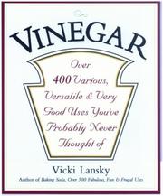 Cover of: Vinegar by Vicki Lansky