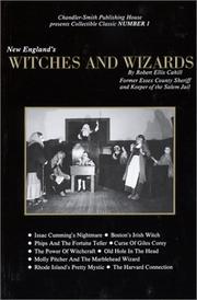 Cover of: New England's Witches and Wizards (Collectible Classics, No. 1) (Collectible Classics, No 1)