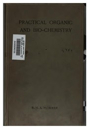 Cover of: Practical organic and bio-chemistry