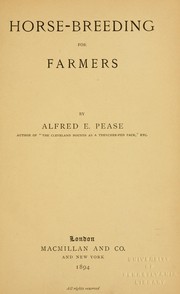 Cover of: Horse-breeding for farmers
