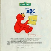 Cover of: Elmo's ABC book by Carol Nicklaus