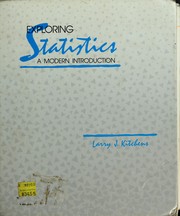 Cover of: Exploring statistics by Larry J. Kitchens