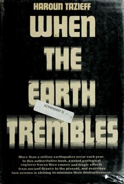 Cover of: When the earth trembles.