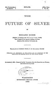 Cover of: The future of silver by Eduard Suess
