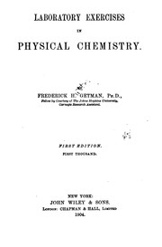 Cover of: Laboratory exercises in physical chemistry.