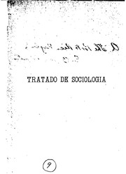 Cover of: Tratado de sociología