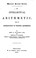 Cover of: An Intellectual Arithmetic