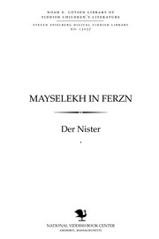 Cover of: Mayśelakh in ferzn