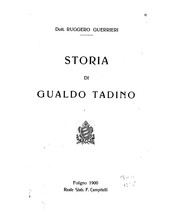 Storia di Gualdo Tadino by Ruggero Guerrieri