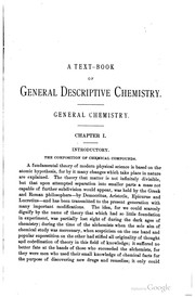 Cover of: A text-book of general descriptive chemistry (inorganic)