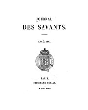 Cover of: Journal des savants by Académie des inscriptions & belles -lettres (France ), Institut de France