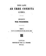 Cover of: Titi Livi Ab urbe condita libri by Titus Livius, Guilelmus Weissenborn , Mauritius Müller , Wilhelm Weissenborn