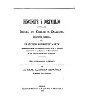 Rinconete y Cortadillo: Novela