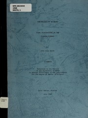 Cover of: Tidal fluctuations of the Florida current