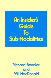 Cover of: An insider's guide to sub-modalities by Will MacDonald