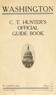 Cover of: Washington: C. T. Hunter's official guide book