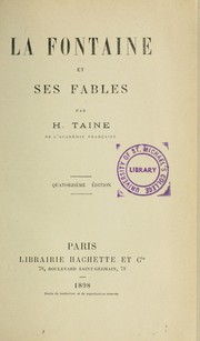 Cover of: La Fontaine et ses 'Fables'