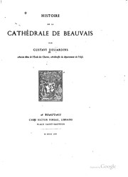 Cover of: Histoire de la cathédrale de Beauvais