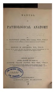Cover of: A manual of pathological anatomy. | Rokitansky, Karl freiherr von