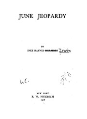 Cover of: June Jeopardy