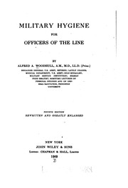 Cover of: Military hygiene, for officers of the line by Woodhull, Alfred A.