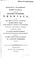 Cover of: Nicandri Colophonii Theriaca: id est de bestiarum venenis eorumque remediis ...