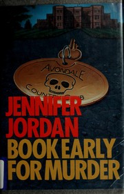Cover of: Book early for murder by Jennifer Jordan, Jennifer Jordan