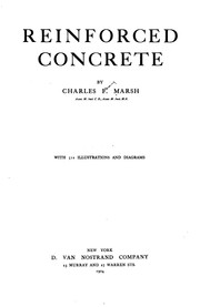 Cover of: Reinforced concrete by Charles Fleming Marsh