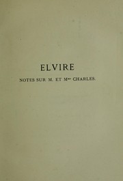 Cover of: L'Elvire de Lamartine by Anatole France