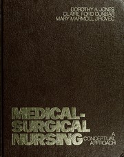 Cover of: Medical-surgical nursing: a conceptual approach