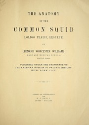 Cover of: The anatomy of the common squid, Loligo pealii by Leonard Worcester Williams
