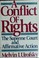 Cover of: A conflict of rights
