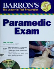 Cover of: EMT-paramedic exam by Mark Marchetta