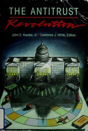 Cover of: The Antitrust revolution