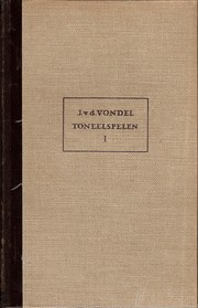 Cover of: Toneelspelen by Joost van den Vonde; [verzorgd door H.W.E. Moller]