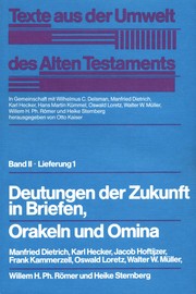 Cover of: Texte aus der Umwelt des Alten Testaments by 