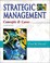 Cover of: Strategic management