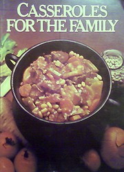Cover of: Casseroles for the Family by 