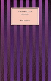 Cover of: Sprookjes by Louis Couperus ; [met een naw. van Frank Engering]