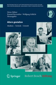 Cover of: Altern gestalten: Medizin - Technik - Umwelt