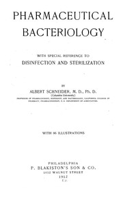 Cover of: Pharmaceutical bacteriology by Schneider, Albert