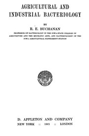 Cover of: Agricultural and industrial bacteriology by Robert Earle Buchanan