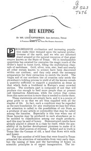 Cover of: Bee keeping | Udo Topperwein