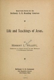 Cover of: Life and teachings of Jesus.