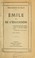 Cover of: Émile, ou, de l'Éducation