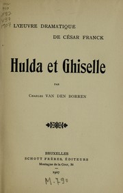Cover of: Hulda et Ghiselle