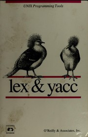 Cover of: lex & yacc by Tony Mason