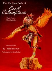 Cover of: The Kachina dolls of Cecil Calnimptewa by Theda Bassman
