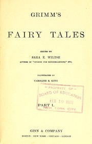 Cover of: Grimm's fairy tales